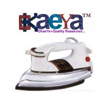 OkaeYa Plancha L/W 1000 Watt Dry Iron White (H/W)